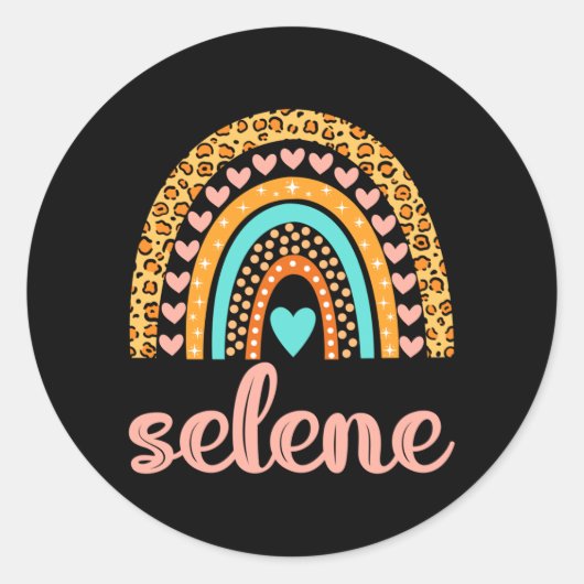 Selene Ronde Sticker (Voorkant)