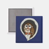 Selene the Owl Magnet (Recto/Verso)