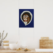 Selene the Owl Poster (Cuisine)