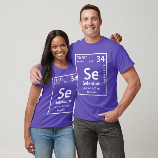 Seleniumelement (wit) t-shirt (Unisex)