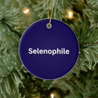 Selenophile Moon Lover Keramisch Ornament