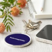 Selenophile Moon Lover Sleutelhanger (Zijkant)