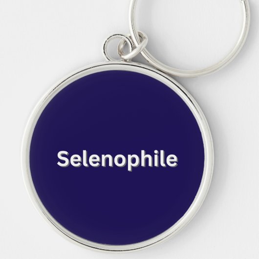 Selenophile Moon Lover Sleutelhanger (Voorkant)
