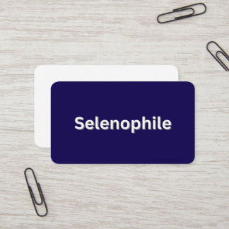 Selenophile Moon Lover Visitekaartje