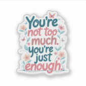 Self-Acceptance Sticker (Voorkant)