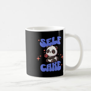 Self Care Amerikaanse Traditionele Roos Panda Stic Koffiemok