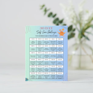 SELF-CARE CHALLENGE BRIEFKAARTEN - Personaliseren