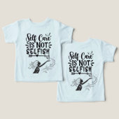 "Self Care is Not Selfish" Inspirational Graphic  (Ontwerp Voorkant & Achterkant)