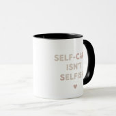 Self Care Isn't Selfish Mug | Self Love Gift Mok (Voorkant rechts)
