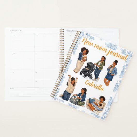 Self care journal  planner (Devant avec enveloppe)