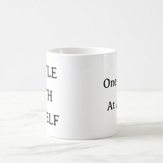 Self-care Mok - zacht met mezelf aangepaste cup (Center)