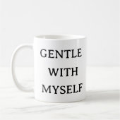 Self-care Mok - zacht met mezelf aangepaste cup (Links)