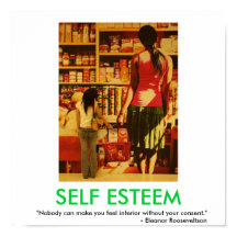 SELF ESTEEM MOTIVATIE POSTER