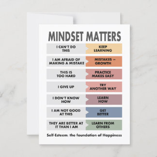 Self-Esteem: the foundation of Happiness Briefkaart