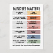 Self-Esteem: the foundation of Happiness Briefkaart (Voorkant)