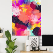 Self Expression Art Print, Poster (Semi-Gloss) (Bureau à domicile)