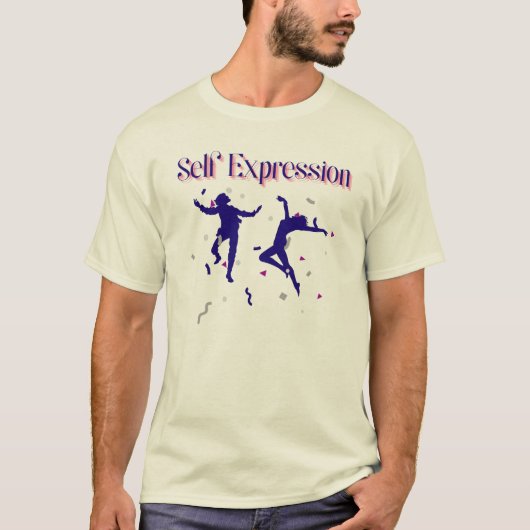 Self Expression Basic T-shirt (Voorkant)