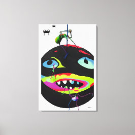 Self-Generated Stress Monsters Canvas Afdruk