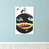 Self-Generated Stress Monsters Canvas Afdruk (Insitu (Houten vloer))