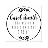 Self Inking 1,5-inch x1,5-inch Sjabloon stempel (Design)