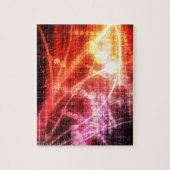 Self Learning Technology Artificial Intelligence Legpuzzel (Verticaal)