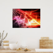 Self Learning Technology Artificial Intelligence Poster (Keuken)