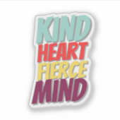 Self love and positivity Sticker  (Voorkant)