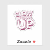 Self love and positivity Sticker  (Feuille)