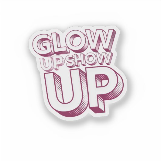 Self love and positivity Sticker  (Devant)