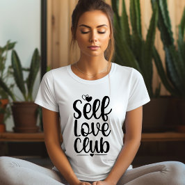 Self Love Club Affirmatie T-shirt