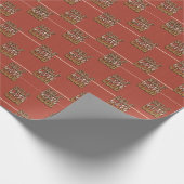 Self Love Club Hippie Peace Positivity Cadeaupapier (Hoek)