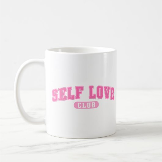 Self Love Club Koffiemok (Links)