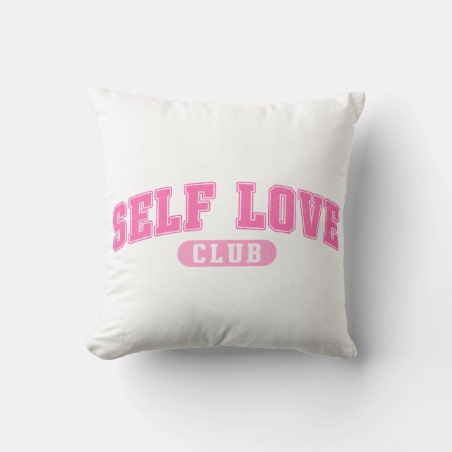Self Love Club Kussen (Voorkant)