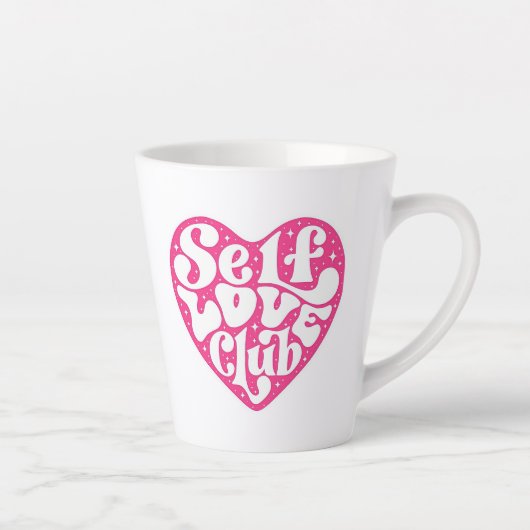 Self Love Club Latte Mug (Droite)