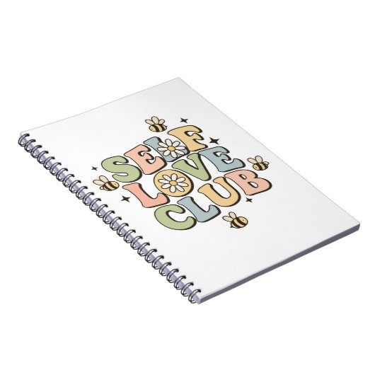 Self Love Club - Mental Health Matters Notitieboek (Rechterzijde)