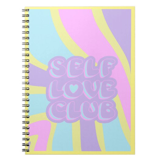 SELF LOVE CLUB NOTITIEBOEK (Voorkant)