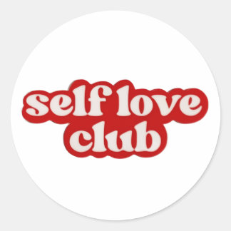 Self Love Club Sticker