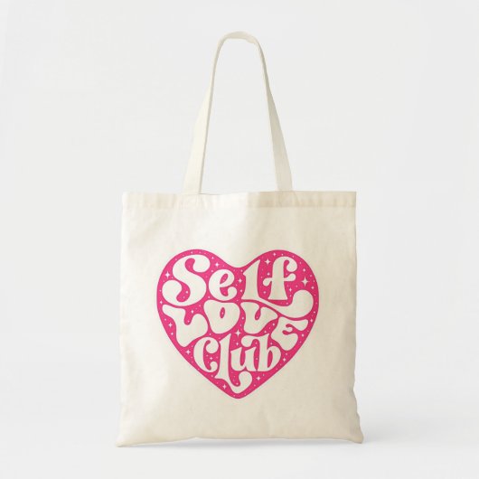  Self Love Club Tote Bag (Devant)