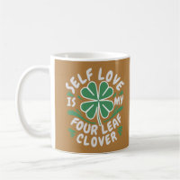 Self Love Four Leaf Clover Motivatie