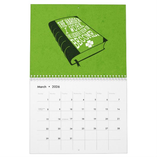 Self Love Journaling herinneringen Two Page Calend Kalender (Mar 2026)