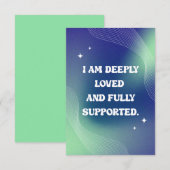 Self Love, Motivational, Inspirational Quote Bedankkaart (Voorkant / Achterkant)