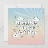 Self Love Quote Flat Card (Voorkant)