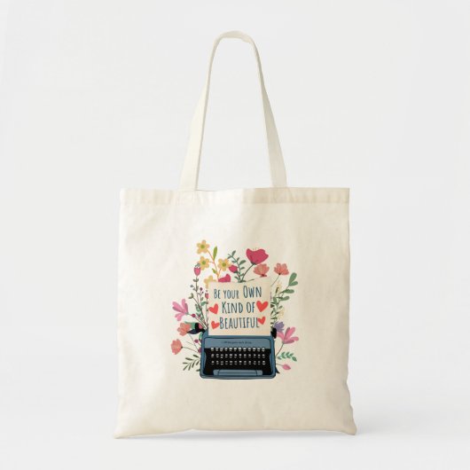 Self Love Quote Tote Bag (Voorkant)