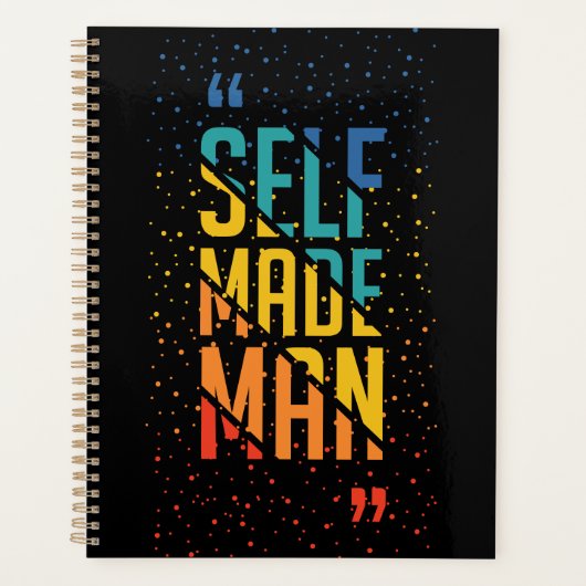 Self Made Man | Funny LGBTQ | Pride Month Planner (Voorkant)