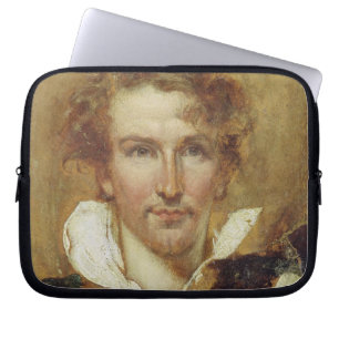 Self Portrait, 1823 (olie op papier op paneel) Laptop Sleeve