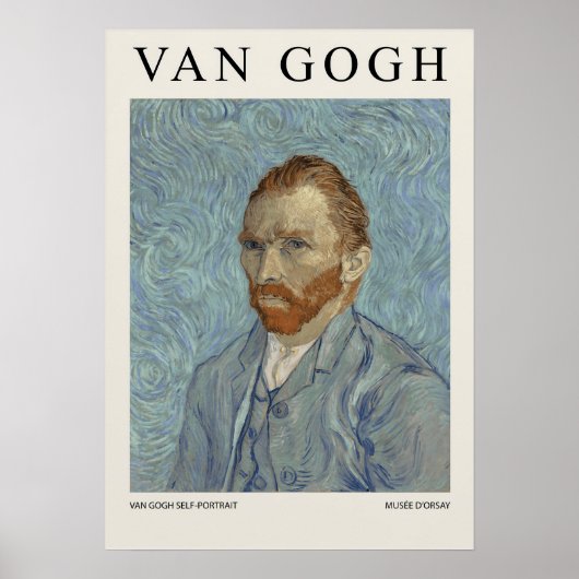 Self-Portrait Blossom Poster (Voorkant)