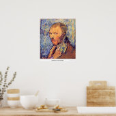 Self-Portrait by Vincent van Gogh Poster (Keuken)