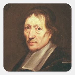 Self Portrait, c.1672 Vierkante Sticker