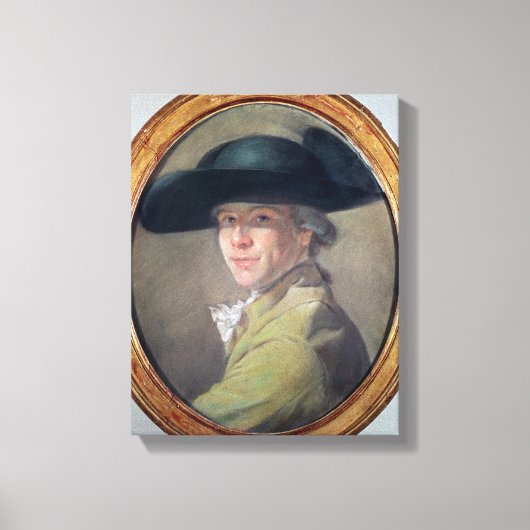 Self Portrait, c.1780 Canvas Afdruk (Voorkant)