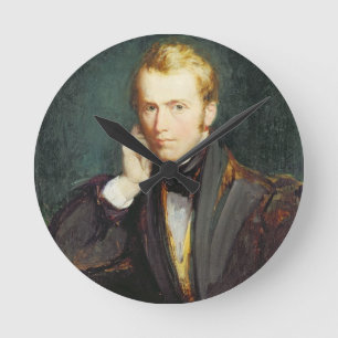 Self Portrait, c.1827-37 (olie op het paneel) Ronde Klok